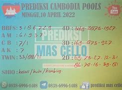 Prediksi Cambodia 88